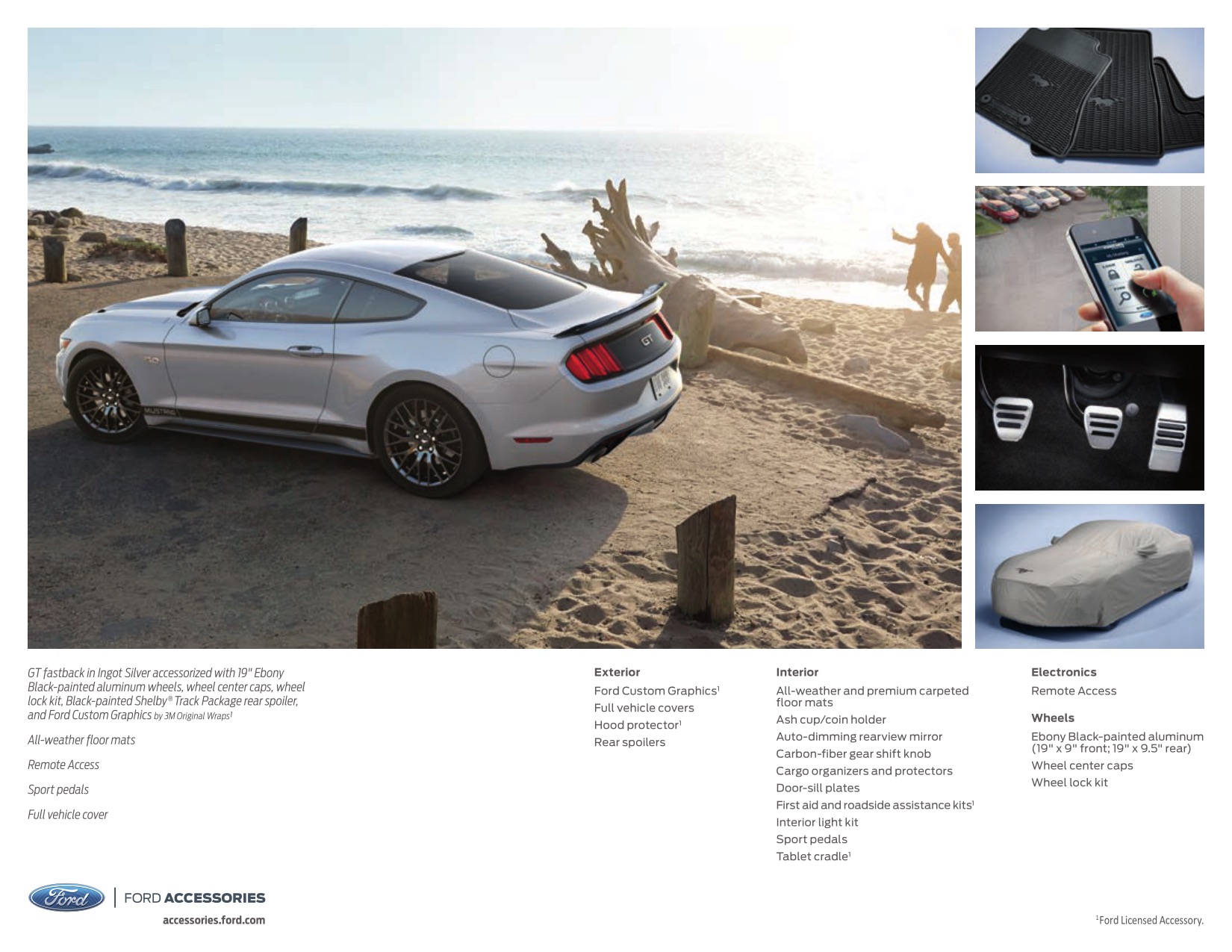 2016 Ford Mustang Brochure Page 19